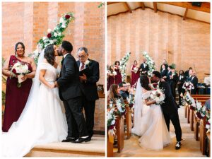 a beautiful bride and groom on their wedding day at their Wedding Venue in Rock Hill, SC. 