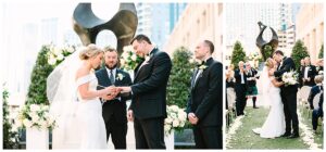 grand bohemian charlotte wedding venue outdoor courtyard wedding by Wedding Photographer Lelia Angelique Weddings